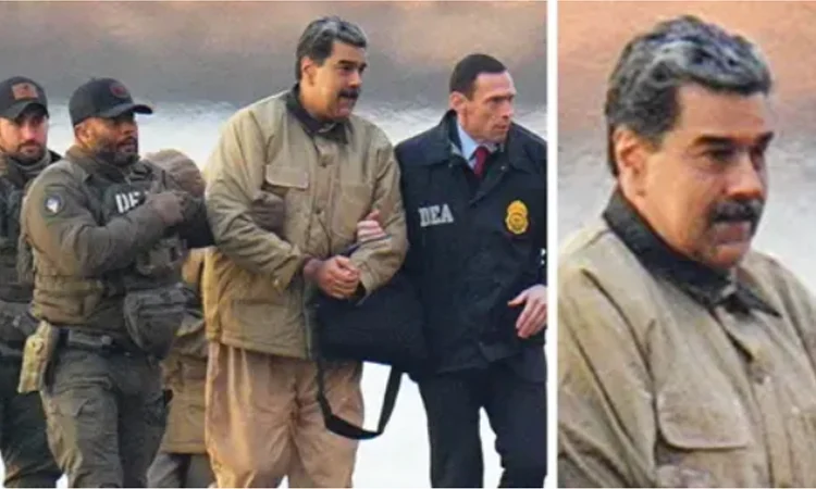 ভেনিজুয়েলার সাবেক প্রেসিডেন্ট নিকোলাস মাদুরোর যুক্তরাষ্ট্রে হেফাজতে আদালতে হাজির